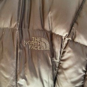 Womens The North Face long puffer coat